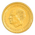 Ten swedish Kronor coin Royalty Free Stock Photo