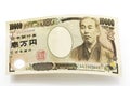 Ten thousand yen banknote Royalty Free Stock Photo