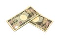 Ten thousands japanese yen bills