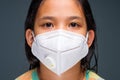 Child Wearing N95 or Pm2.5 mask