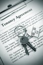 Tenancy agreement Royalty Free Stock Photo