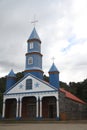 Tenaun Church, Chiloe, Chile Royalty Free Stock Photo