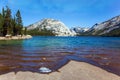 Tenaya lake along the Tioga Road