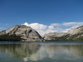 Tenaya lake reflection Royalty Free Stock Photo