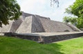 The pyramid of Tenayuca, the best-preserved Aztec temple