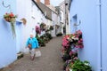 Tenby close, Tenby, South Wales, UK.