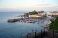 Tenby high tide