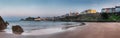 Tenby, Wales Harbor Panorama