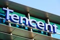 Tencent logo atop Silicon Valley office