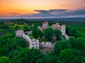 Tenczyn Castle in Rudno. Eagles Nests Trail. Poland Royalty Free Stock Photo