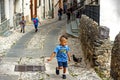 In the medieval town Tende, France