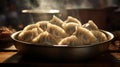 Tender Beef Dumplings: Grilled Perfection In A Professional Pastel Setting