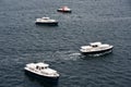 Tender Boats for the Carnival Panorama cruise ship tendered at Cabo San Lucas in Mexico