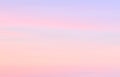 Tender colorful gradient of the sky at the cloudless summer sunset