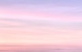 Tender colorful gradient of the sky at the cloudless sunset