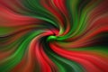 Tender red and green spiral abstract background Royalty Free Stock Photo