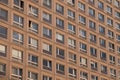 Tenement building facade - apartment block Royalty Free Stock Photo