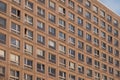 Tenement building facade - apartment block Royalty Free Stock Photo