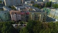 Tenement Kamienice Plac Andersa Szczecin Aerial View Poland