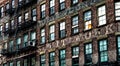 Tenement in Manhattan, New York Royalty Free Stock Photo