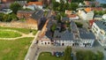 Tenement Old Market Square Wloclawek Stary Rynek Kamienice Aerial View Poland