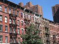 Tenement style apartments, New York City Royalty Free Stock Photo