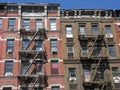 Tenement style apartments, New York City Royalty Free Stock Photo