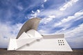 Tenerife Auditorium opera by Santiago Calatrava Royalty Free Stock Photo