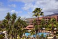  View on H10 Costa Adeje Palace a seafront hotel with direct access to Playa de La Enramada beach.