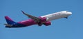 Tenerife, Spain august 5st, 2023. Wizz Air Airlines Airbus A321-271NX