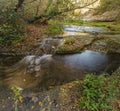 The Tenes river during autumnal season