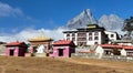 Tengboche Monastery, the best monastery in Khumbu Royalty Free Stock Photo