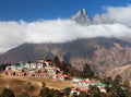Tengboche Monastery, the best monastery in Khumbu Royalty Free Stock Photo