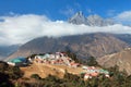 Tengboche Monastery, the best monastery in Khumbu valley Royalty Free Stock Photo