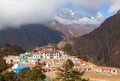 Tengboche Monastery, the best monastery in Khumbu valley Royalty Free Stock Photo