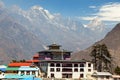 Tengboche Monastery, the best monastery in Khumbu valley Royalty Free Stock Photo