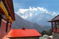 Tengboche Monastery, the best monastery in Khumbu valley Royalty Free Stock Photo