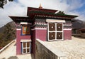 Tengboche Monastery Khumbu valley Nepal Himalayas Royalty Free Stock Photo