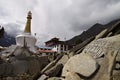 Tengboche monastery sagarmatha np nepal Royalty Free Stock Photo