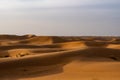 Tengger Desert, Inner Mongolia, China Royalty Free Stock Photo