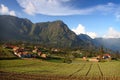 Tengger Village Landscape Royalty Free Stock Photo