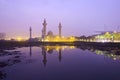The Tengku Ampuan Jemaah Mosque, during sunrise Royalty Free Stock Photo