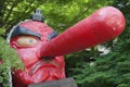 The Tengu statue in Kurama, Japan