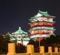 Night view of tengwang pavilion, nanchang city, jiangxi province Royalty Free Stock Photo