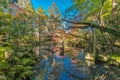 Tenjuan Temple pond Garden. Higashiyama, Kyoto, Japan