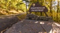 Tennessee Foothills Parkway In The Great Smoky Mountains