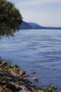 Tennessee River at Joe Wheeler Dam Royalty Free Stock Photo