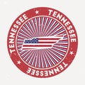 Tennessee round stamp.