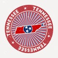 Tennessee round stamp.