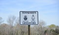 Tennessee`s Lifesavers Sign Royalty Free Stock Photo